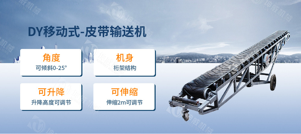 移動式皮帶輸送機簡介 移動式皮帶輸送機簡介